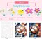 Cute Girl Wearing Glasses DIY Paint by Numbers,Student Reading Book Oil Canvas Painting Kit for Kids & Adults,16X20 inches Graffitic Library Scene Paintwork Acrylic Pigment,Home Decor(Frameless)